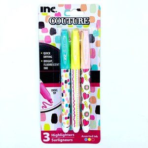 🍍5/$25🍍 Couture Highlighters Set of 3 by Inc.